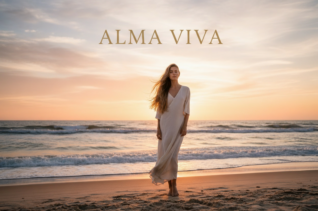 BEAUTIFUL MODEL ON SUNSET AT THE BEACH